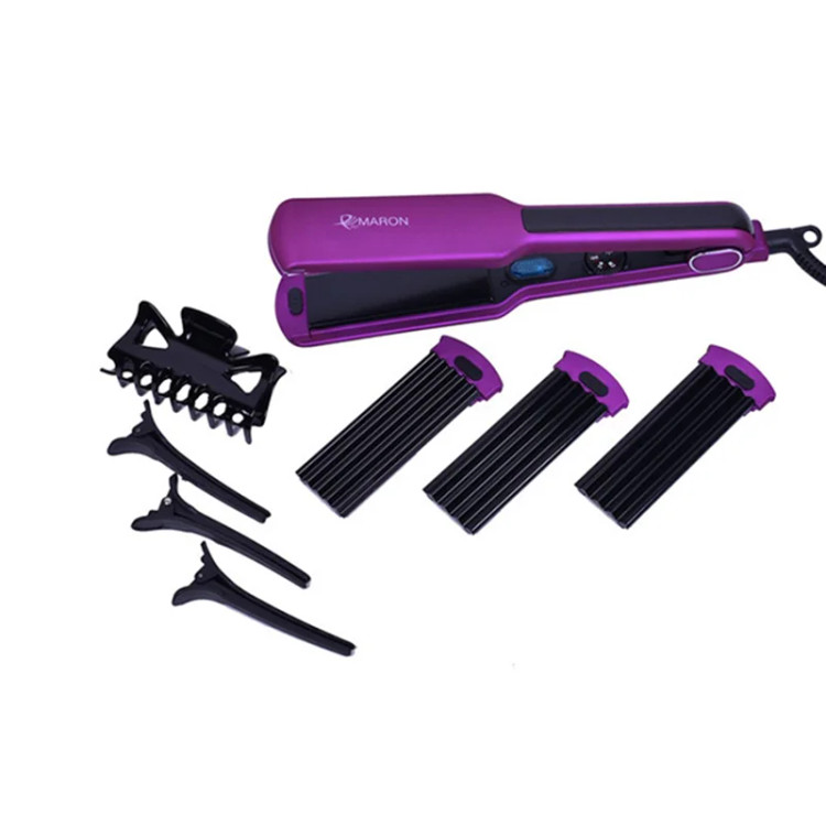 اتو مو تیتانیوم چهار کاره حرفه ای پرومارون مدل RL 1109 ا Promaron RL-1109 hair straitghener