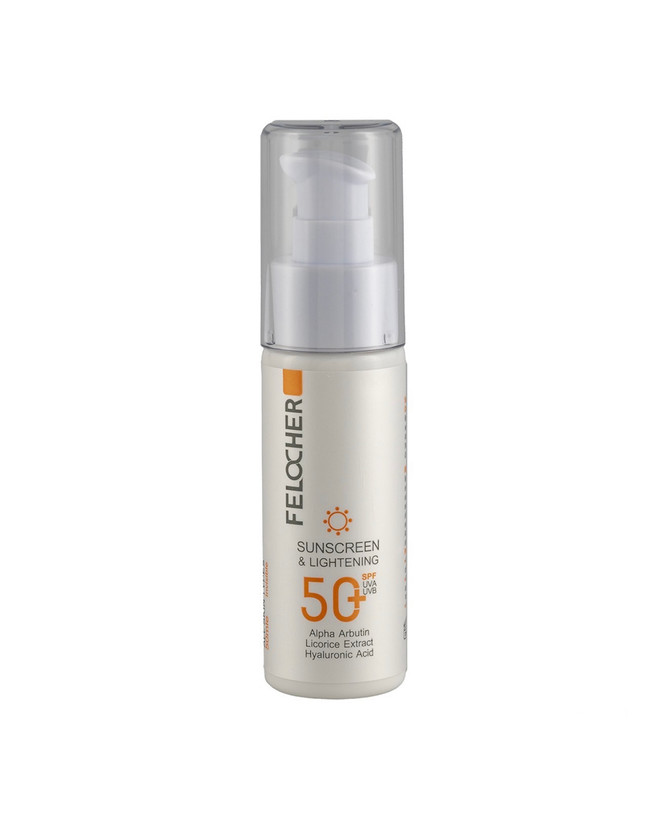 کرم ضد آفتاب بی رنگ فلوچر با SPF50 مناسب انواع پوست حجم 50 میلی لیتر