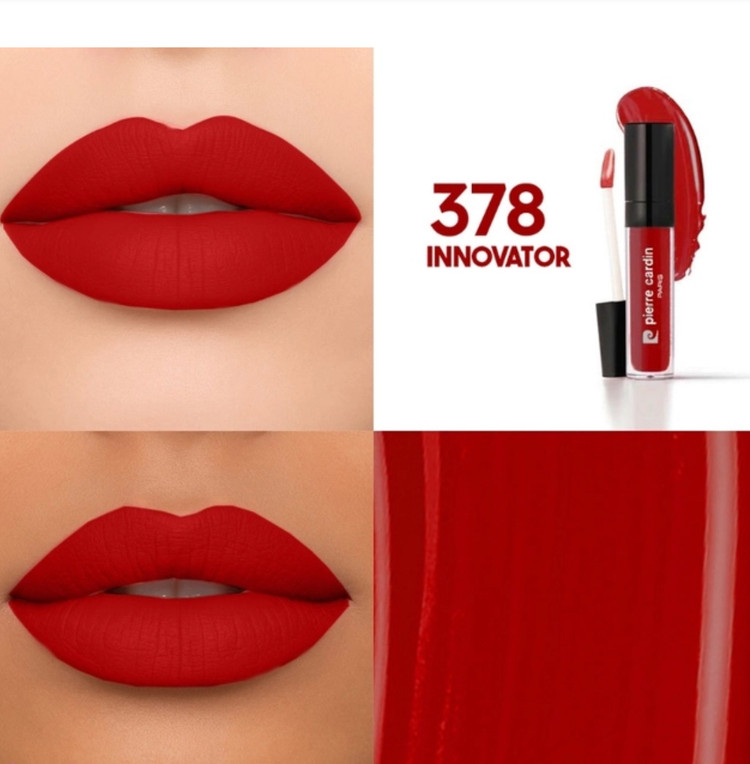 رژلب مایع مات پیرکاردین پاریس PIERRE CARDIN مدل استی لانگ کیس پروف